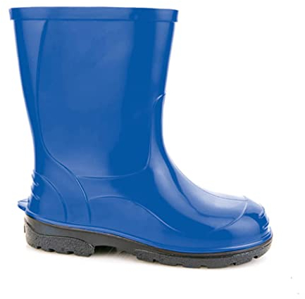 Lemigo Bambini Stivali da Pioggia Ragazzi Ragazze Scarpe di Gomma Elza (Blu, numeric_26)