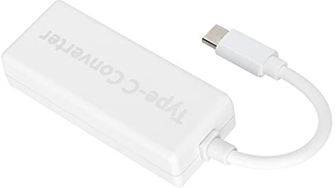 ciciglow Convertidor Tipo C, para 2/1 para MacBook/Consolas de Juegos Switch/Teléfonos Móviles/Adaptador de Portátiles 65W(Blanco)