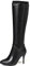 Lroey Reoly Stivali Alti da Donna con Tacco a Spillo, Stivali da Vestito Tacco Alto Appuntito Boots Zip 081 Nero/Rl Numero 36 EU