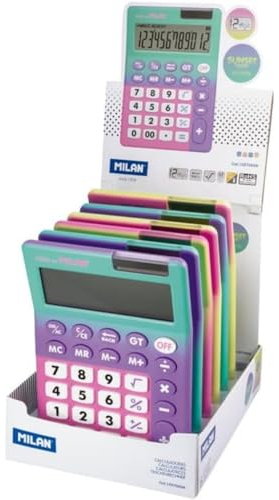 Sunset MILAN® Serie 6 Taschenrechner 12 Ziffern
