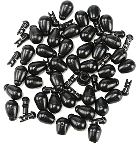 SRMAN 40Pcs Fishing Hook Connector Fishing Bean Rolling Ring Pins Outdoor Entertainment Fishing Accessories 1
