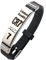 GAUEIOUR CR7 Bracelet en forme d'étoile de football personnalisable en acier inoxydable et silicone