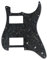 SHENGSUI Black Pearl HH Strat Pickguard Platte mit Schrauben für amerikanische/mexikanische Fender Standard Stratocaster