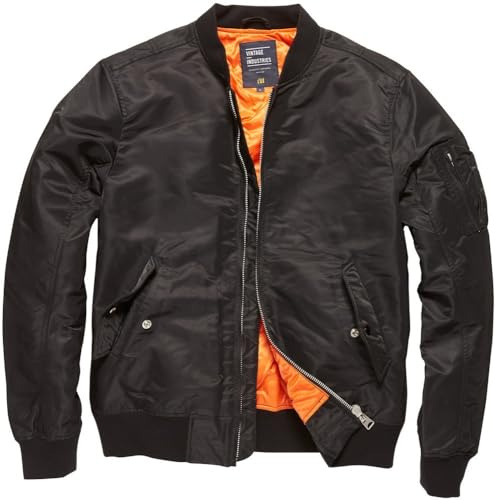 Vintage Industries Herren Übergangsjacke/Bomberjacke Blouson Welder Jacket