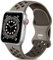 Epova Correa Deporte Compatible con Apple Watch 40mm 38mm 41mm 42mm, Mujeres Hombres Pulsera de Silicona Transpirable para iWatch SE Series 10 9 8 7 6 5 4 3 2 1,Gris Oliva/Taupe Oscuro, Grande