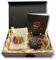Panu Geschenkset Räucherwerk - Premium Box mit Räucherkegel, Räucherwerkhalter und Seifensäckchen - Hochwertiges Geschenk inkl. Glückwunschkarte