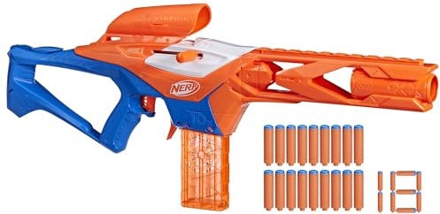 Nerf N Series Pinpoint Dart Blaster, 18 N1 Darts Compatible Only N Series Blasters, 10-Dart Clip, Blaster Gifts for Kids