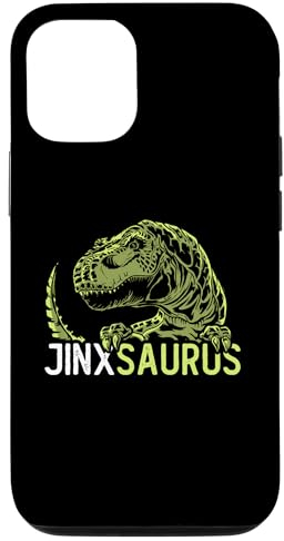 Hülle für iPhone 13 Jinx Saurus Personalisierter Name Dinosaurier T-Rex