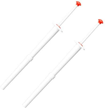 Thyonta 2 pezzi Pickle Grabber – Pinze per sottaceti, olive, peperoni, sottaceti, in acciaio inox e plastica, strumento per afferrare barattoli, forchette per cucina, cibo, peperoni e olive