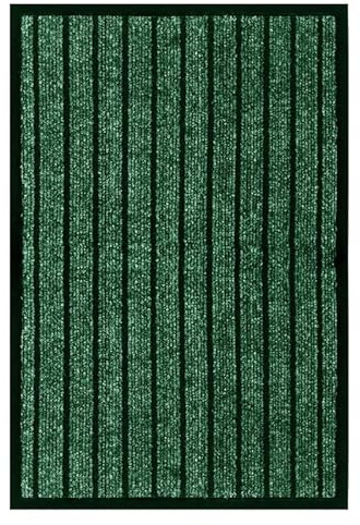 Fit Even Rubber Doormat – Outdoor & Indoor Heavy Duty Washable Non-Slip Doormat for Kitchen Garden, Inside & Outside Floor Mats, Waterproof and Dirt Trapper Entrance Rug Runner (60x180 cm, Green)