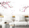 astylishome Wandsticker Kinderzimmer Wandtattoo Blumen Blüten Schmetterlinge Set Jungen Mädchen Wandaufkleber Babyzimmer Rosa Schlafzimmer Wanddeko 0212