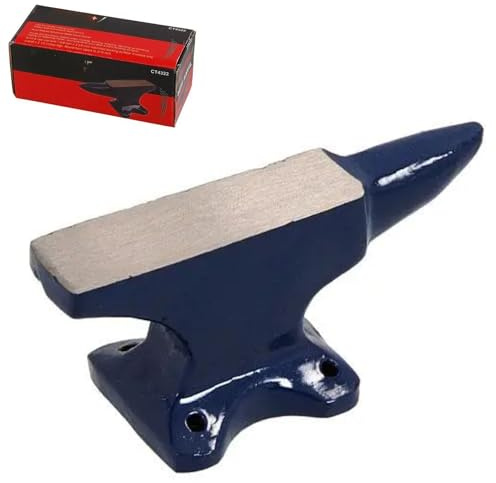 Mini Cast Iron Anvil Block | Ideal for Jewelry, Small Metal Crafts & Wire Work | 5 Length, 450g