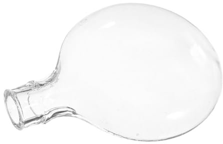 PRETYZOOM Paralume Di Ricambio Per Plafoniera Paralume Piatto A Racchetta Per Lampadine G4 Ambra 1 Pz.