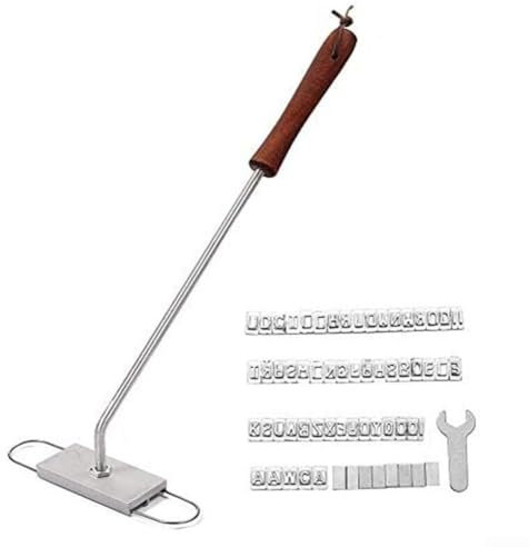 Haz que tu barbacoa sea inolvidable marca tu carne y filetes con nuestra plancha de marca Grill
