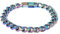 WRITWAA Personalisiertes Armband Aus Titanstahl Mit Farbverlauf Herren-handgelenkkette Stilvoller Schmuck Robust Farbecht