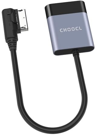 CHOOCL Car Bluetooth Adapter für Audi (2006–2009) mit AMI-Schnittstelle, MMI 2G-System,Drahtlos Receiver mit Bluetooth 5.0 HD-Sound