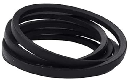 Courroie de Transmission Courroie D'entraînement Pour M154621 Pour Tondeuses À Gazon Autoportées Pour X300 X304 X310 Z245 De Tondeuse 1/2 ''× 146'' Courroie