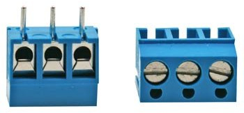 VELLEMAN - SCREW03 Anreihklemmen AK-100/3DS blau 532095