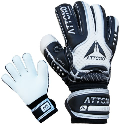 ATTONO Torwarthandschuhe Power Block V01 Fingersave Torwart Handschuhe (3-11) (10)