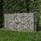 Festnight Gabion 200 x 30 x 100 cm Décoration de Jardin