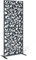 IDMarket - Panneau décoratif Universel 150 x 50 CM Flower Gris