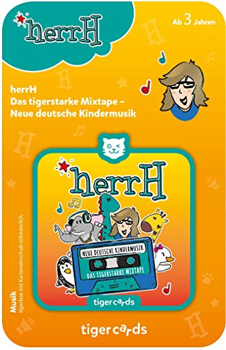 tigermedia tigercard Herr H Best of deutsche Kindermusik Tanzen tigerbox Audioplayer tragbarer Lautsprecher Kinder Hörspiele Hörbücher Kinderlieder