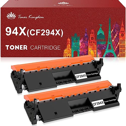 Toner Kingdom CF294X Toner Kompatibel für HP 94X CF294X 94A CF294A für Laserjet Pro MFP M148dw M148fdw M148, Laserjet Pro M118dw M118 (Schwarz, 2-Pack)