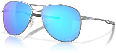 Oakley CONTRAIL OO 4147 Satin Silver/Prizm Sapphire 57/14/144 men Sunglasses