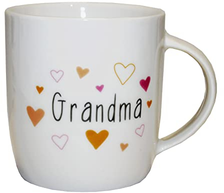 RSW Bone China 12oz Mug Hugs and Kisses Gift Boxed Grandma