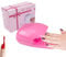 XiXiYang Air Nail Dryer,Small Nails Electric Nail Polish Fan Dryer Portable Quick Dry Air Nail Blower Polish Drying Fan Kids for Fingernail Toenail Regular Nail Polishes As Gift for Kids, Women