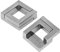 Brain Teaser Metal Puzzle Toy, Metal Puzzle Toy Brain Teaser, Puzzle-Spielzeug aus Metallguss Hochschwierige 3D-Rätsel für Erwachsene Legierung Galvanisiertes Tragbares 3D-Entriegelungs-Puzzle