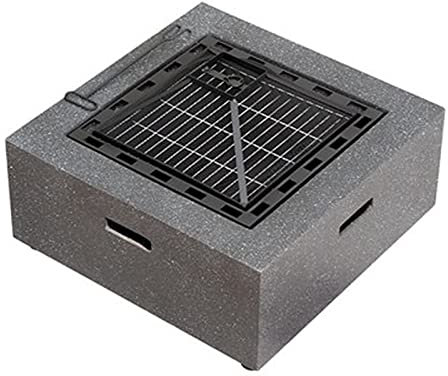 Feuerstelle, holzbefeuerte Feuerstelle für den Außenbereich, beheizte Feuerschale für den Innen- und Außenbereich, Holzkohlegrill, Gartenfeuerstelle, Grillset