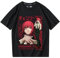 Chainsaw Man T Shirt Anime Chainsaw Man Character Print Short Sleeve T Shirt Makima T Shirt for Unisex Adult Black