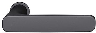FSB Steckgriff 15 1289 auf Mini-Rosette, Türstärke 39-48 mm, Aluminium schwarz