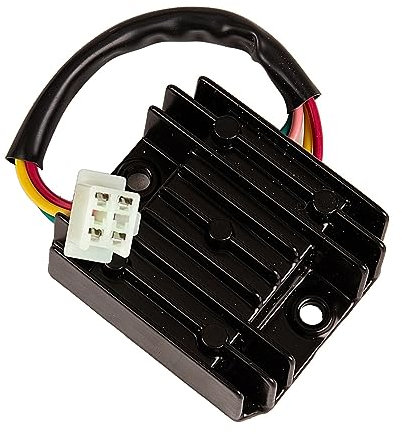 HWORKS Lichtmaschine Stator 12V Motorrad Spannungsreglergleichrichter Mit 4 Drähten Für ATV Für GY6 50 150cc Für Roller Und Boot Moped Motoren 4pin Motorradgleichrichter