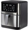 Jocca - Friggitrice ad Aria 8L| Airfryer Ampia Capacità| Friggitrice Senza Olio 8 Litri| Display LED Tattile |Cottura Sana | Forno ad Aria| Timer| Temperatura Regolabile|1800W |Argento