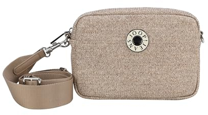 Joop! Jeans - Cloe paglia Schultertasche für Damen in Natur, Maße 21,5x15x6 cm