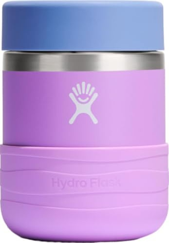 Hydro Flask Insulated Food Container - Snack Container for Kids and Lunch Box - 12 Oz Food Jar in Anemone Purple