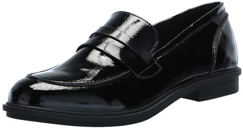 Rocket Dog Women’s Gabby Classic Loafer, Patent Black, 7.5 UK
