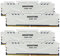 【DDR4 RAM】 GIGASTONE Game PRO 64GB Kit (4x16GB) DDR4 3600MHz PC4-28800 CL 18-22-22-42 Intel XMP 2.0 AMD Ryzen 1,35V UDIMM 288 Pin Unbuffered Non ECC High Performance Gaming Desktop Memory - weiß