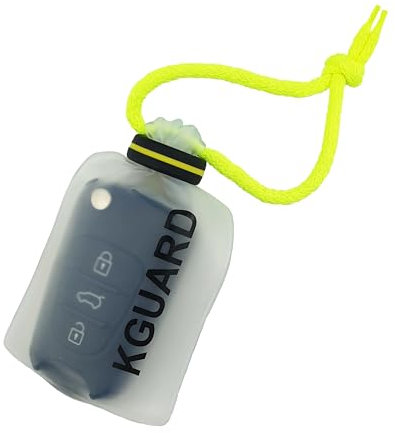 KGuard wasserdichte Tasche IPX8,für elektronische Autoschlüssel. Transparent. Bequem und kompakt. Entworfen für Wassersport (Surfen, Sup, Kitesurfen, Windsurfen, Folien, Schwimmen usw.)