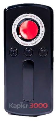 MONTY SOUL Détecteur Microspie, Caméras GPS - Compact idéal pour l'assainissement dans la voiture, pratique de poche - Protection de la vie privée avec technologie avancée (KAPLER 3000)