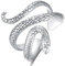 INFUSEU Damen Schlangenring, Mystischer Schlangen Schmuck 925 Silber Verstellbar Modell 7–8 Ring Vintage Daumenring Geschenk für Männer Frauen