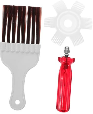 SECFOU Air Conditioner Cleaning Tools Fin Comb Brush Radiator Cleaner Condenser Fin Cleaner Easy to Use for Ac Types