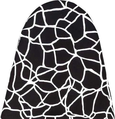 Umiin Grande Housse de Table à Repasser, 165x65cm, Housse de Table à Repasser XXL élastique avec Rembourrage en Feutre de 6 mm d'épaisseur, Dessus en Coton, Sangles et Crochets