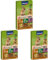 Vitakraft Kräcker Mix, Knabberstangen für Zwergkaninchen, mit Popcorn und Honig, mit Gemüse und Rote Beete, mit Traube und Nuss, ohne Zusatz von Zucker und Getreide (1x 160g) (Packung mit 3)