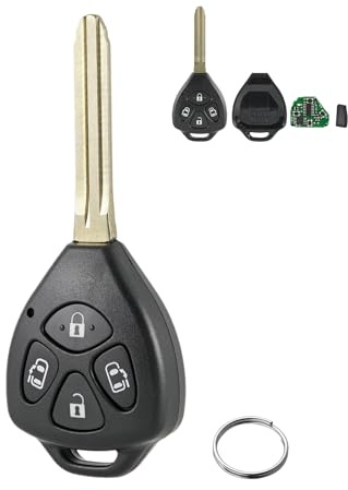 4 Buttons Remote Key Fob For Toyota Alphard 2005 2006 2007 2008 2009 Alphard Key 314.3MHz with ID67 Chip