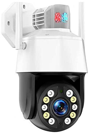 Videocamera Sorveglianza, 5MP Telecamera di Sicurezza Esterna 1080P Cam 30X Zoom Ottico 60M IR di Visione Notturna Smart Home CCTV Videosorveglianza H.265 Camhi per uso esterno e domestico(5MP Camera