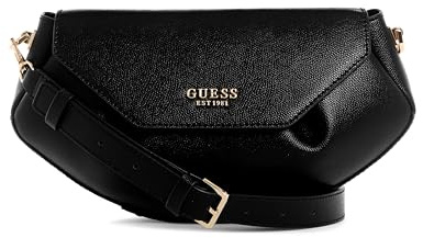 GUESS Umhängetasche Amorette Flap Crossbody Black schwarz