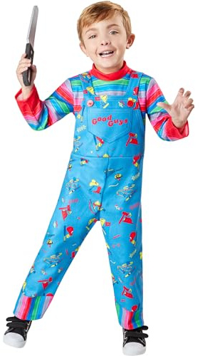 Rubies Official Chucky Toddler Costume, Kids Fancy Dress